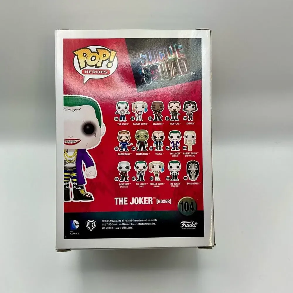 The Joker Boxer #104 Funko Pop Movies – Suicide Squad – Target Exclusive - Picture 3 of 6